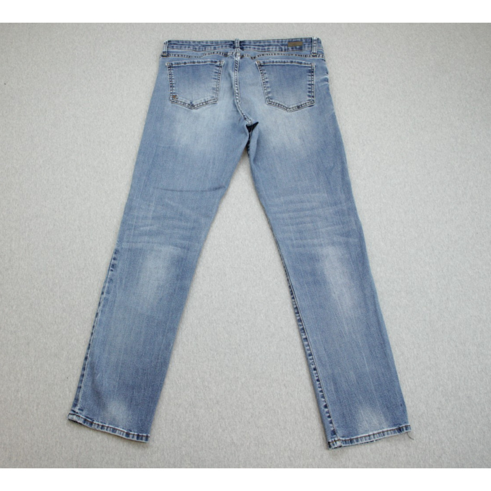 Kut From the Kloth Jeans Womens 10 Blue Cotton Blend Stretch Boyfriend Mid-Rise - Picture 2 of 8